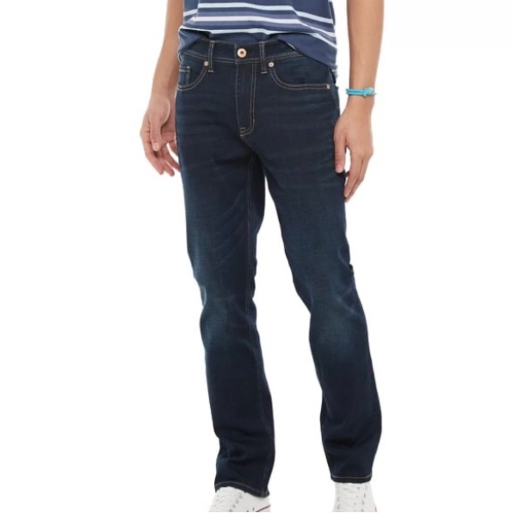 AMERICAN RAG Mens Slim Fit Straight Boot Jeans | 36/30